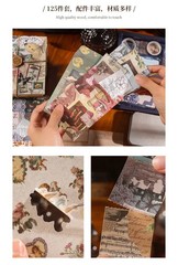 Scrapbooking Set 125pcs/boxed Diy Diary Album Stickers Material Paper Stationery