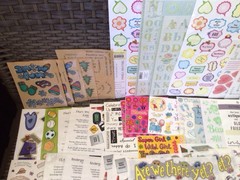 HUGE STICKER LOT~200+ Shts./Pks.~Mixed Themes & Brands~NEW