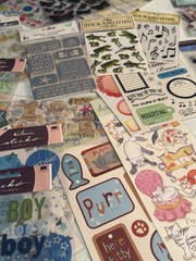 Vintage Stickers Lot Sealed Over 150 Packs Sticko Jolees Stickabikities Hallmark