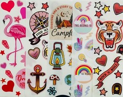 Huge Lot Stickers Kit Set Planner Craft Scrapbook Variety Of Themes | 555+ Pcs.