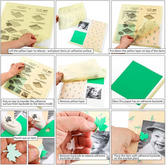 by 3L Scrapbook Adhesive by 3L, Adhesive Sheets, 12Inch X 12Inch (25 Pcs)