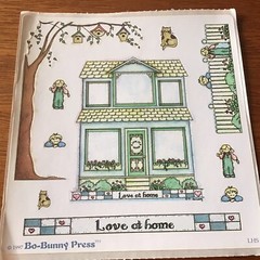 New House HOME SCRAPBOOK Stickers By Bo-Bunny Press