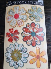 Daisy D’s Cardstock Stickers LOT – Hearts Flowers Frames Crafting NEW Floral #19