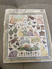 Mixed Lot 80 Stickers Sandy Lion Jolee’s Paper Studio Debbie Mumm Vintage New