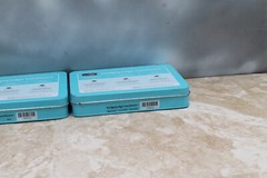 Lot of 2 Stampin’ Up! Hodgepodge Hardware Tin Box, Empty FREE SHIPPING!