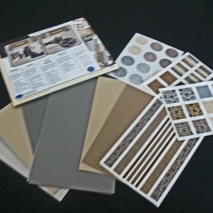 CREATIVE MEMORIES NEUTRAL SNAP PACK; NEW IN PACKAGE + parts and Forest Wildlife