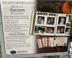 Creative Memories Autumn Medley Stickers – 2003 – Made In The USA