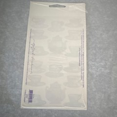 Michel & Company Gilted Stickers Tea Time Teacups & Teapots, 2 Sheets, Acid-Free