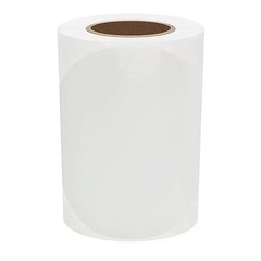Hybsk Clear Seal Sticker Labels 4 inch Round Circle Wafer Stickers/Labels 100