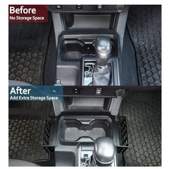 CHEAYAR Aluminum Shifter Storage Box for 2016-2023 Toyota Tacoma