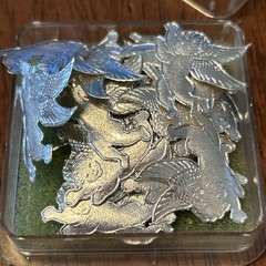 Vintage Silver Foil Embossed Angel Cherub Die Cut Stickers RARE