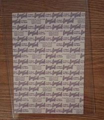 Lisa Frank Stamp Sticker Sheet Bears