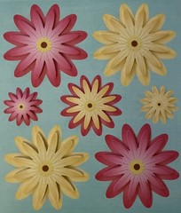 FLORAL Dimensional Stickers (7pc)Studio 112•Garden•Blooming •Outside•Card Making