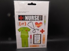 The paper studio stick a bilities Nurse stickers 22pc