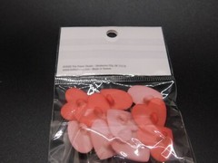 The paper Studio Light & Dark Pink Heart Shank Buttons 10pc