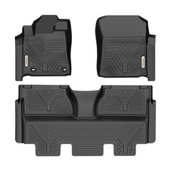 YITAMOTOR Gen2 Floor Mats Fits for 2014-2021 Toyota Tundra CrewMax Cab (with …