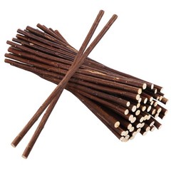 50Pcs Reusable Coffee Wood Sticks for Craft DIY Rustic Driftwood and Boho Decor