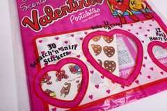 New Vintage 80’s Chocolate Sweet Scents Scratch ‘n’ Sniff Stickers Valentines