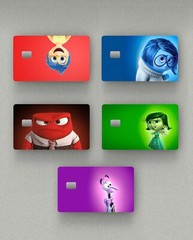 Inside Out Credit Card Skin / Credit Card Sticker / Debit Credit Card Cover