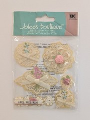 Jolee’s Layered Lace Doilies With Bows & Flowers Scrapbooking Stickers