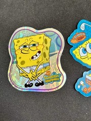Vintage Spongebob stickers from 2002 Vintage Nickelodeon Vintage Cartoons