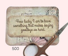 Winnie the Pooh Inspired cards for encouragement/friendship Journals