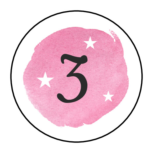 30 PINK BUBBLE BIRTHDAY ENVELOPE SEALS LABELS STICKERS 1.5″ ANY AGE MAGICAL