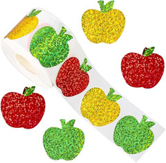 500 Pcs 1.2In Easter Egg Stickers – Waterproof Self-Adhesive Decor 8 Colors