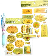 Baby Family Stickers Scrapbooking Card Journal Planner Studio112