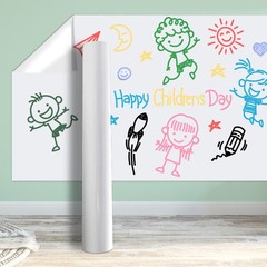 Whiteboard Sticker Roll Self-Adhesive Film Chalkboard Wallpaper for Home Office