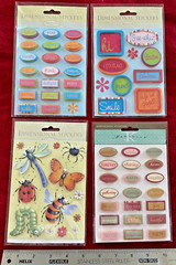 Marcella by Kay Dimensional Stickers 4 Sheets; New Unopened; Original Owner