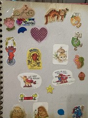 Collector’s Vintage Eighties Sticker Album Collection Ziggy Shirt Tales Pacman