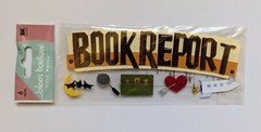 RARE Jolee’s Book Report Reading School Scrapbooking Title Stickers