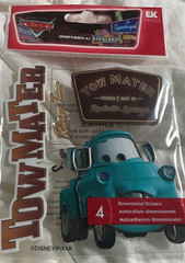 Jolee’s Boutique Disney Pixar Cars TOW MATER Scrapbook Sticker Pack