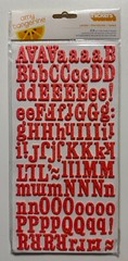 American Crafts/Amy Tangerine Foam Letter Sticker Thickers-Variations Available