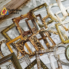 100 Pcs Vintage Frame Stickers Metallic – Scrapbooking &