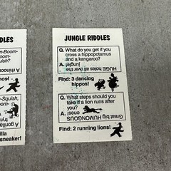 VTG 1990s Jungle Sticker ConAgra Frozen Foods BJ The Chief Kid Cuisine Rare Lot