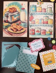 50+ Pc. Lot Junk Journal Ephemera Embellishments Recipes Baking Retro 1950’s
