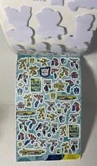 Transformers Got Game Puffy Glitter Foil Glossy Over 150 Stickers 4 Sheets