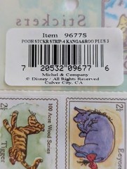 Classic Winnie The Pooh Scrapbooking Crafting Stickers Michel & Company Lot of 5