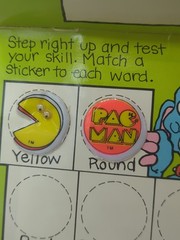 Vintage 1980s Kids Sticker Book, Pac-Man, Q Bert, Scratch N Sniff Etc