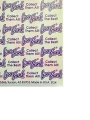 Vintage Rare Lisa Frank Sticker Sheet Ballerina Bears Sailboats Lollipops S124