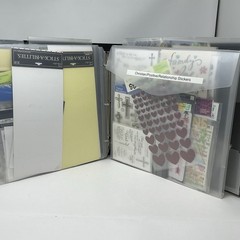 Huge Mixed Sticker & Scrapbooking Lot Holiday USA Christian Craft Set