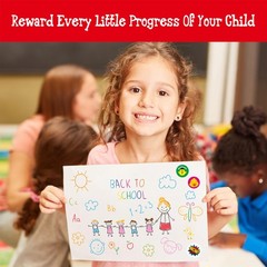 4000 Reusable Reward Stickers, Waterproof Tear~Resistant, 100 Sheets