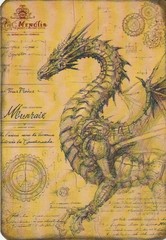 Huge Lot of Junk Journal Art Cards, Steampunk Animals 31pcs, 4″ x 6″