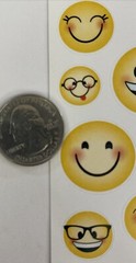 EMOJI Stickers(25pc)AGC•Faces •Expressions•Smiley faces •Sunglasses•Card making•