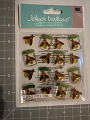 Jolee’s Lightning Bug Repeats Dimensional Scrapbook Stickers 50-21185 jars