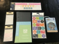 Recollections K&Company Chipbox Deja view Studio G Heidi Swapp Chipboard