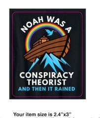 Noah’s Ark Rainbow Stickers 3 Pack *5-YEAR WARRANTY*