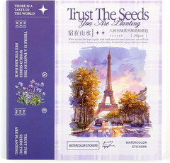 Scrapbook Stickers 50 Sheets Seasonal Landscape Sticker 400 Pre-Cut Washi Sticke